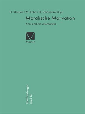 cover image of Moralische Motivation